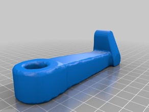 headrest hook longer automotive 3d print model - Mito3D
