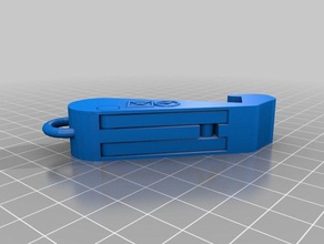 cellphone holder keychain small 3d printing stand iphone case mobile phone samsung galaxy s7 3d print model - Mito3D