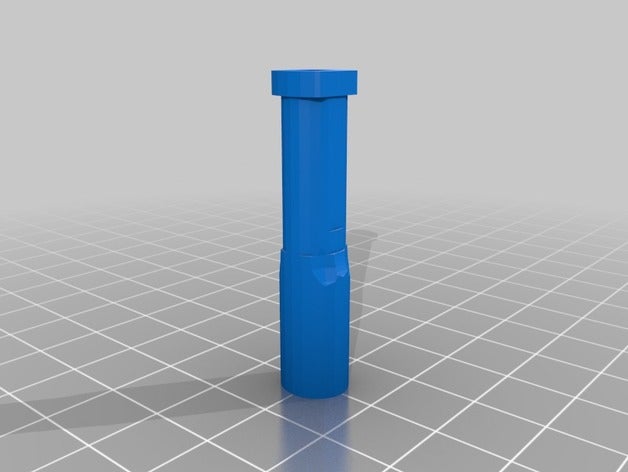 7 mm rollo de filtro su propio cigarrillo la boca 3d impresión titular el pieza rollie 3D print model - Mito3D