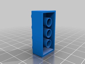 lego block construction toys 3d print model - Mito3D