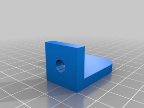makerfarm pegasus superior do eixo de suporte sem rolamento 3d a impressora partes 3d print model - Mito3D