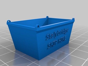 oo gauge skip stalybridge buildings structures model railway 3d print model - Mito3D