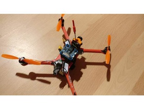 drone frame 142mmx142mm hobby diydrones racing turnigy 3d print model - Mito3D