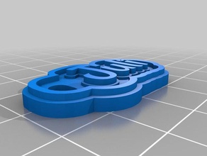 özelleştirilmiş Anahtarlık juli 3d print model - Mito3D