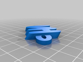 hm keychains customized 3d print model - Mito3D