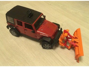 bruder pulluk adaptör jeep ön yuva 02581 oyuncak oyun aksesuarlar 3d print model - Mito3D