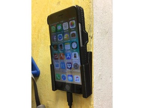 iphone 66s78 wandhalter en la pared móvil apple el 6s 7 8 montaje 3d print model - Mito3D