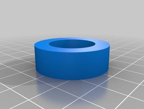 8mm 5mmid rubber spacer washer10mm thick other customized 3d print model - Mito3D