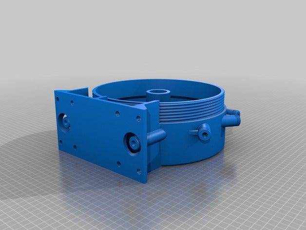 universel bobine de filament mur d'enceinte du bureau protection contre l'humidité 3d l'imprimante accessoires la boîte spouleur d'imprimante 3D print model - Mito3D