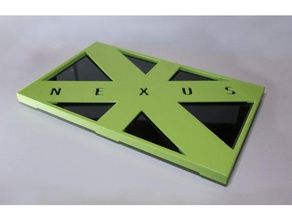 nexus 7 2012 front cover tablet google 3d print model - Mito3D