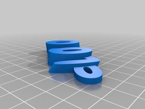 lodovico keyfob chaveiros personalizado 3d print model - Mito3D