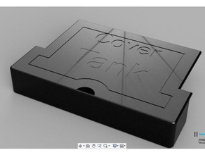 orbeat d100 cover tank 3d printer accessories 3d print model - Mito3D