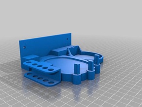 waterpik orale titulaire du mur salle de bain 3d print model - Mito3D