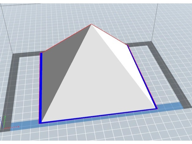 Büyük Piramit, giza binalar yapılar 3D print model - Mito3D