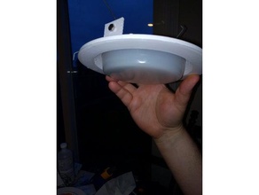 doccia piatto leggero bagno coperchio 3d print model - Mito3D