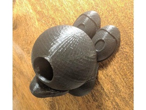 yoshi rock-wall hold other 3d print model - Mito3D