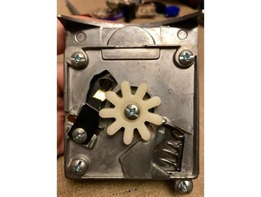 expendedora de engranajes reemplazo partes carrusel gumball máquina 3d print model - Mito3D