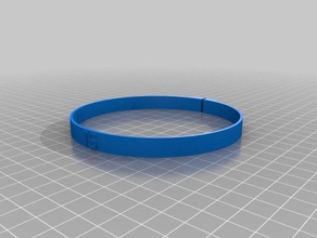 my customized choker jewelry 3d print model - Mito3D