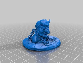 goblin Kopf Kreaturen Büste 3d print model - Mito3D