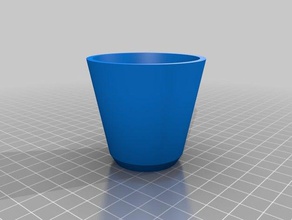 anpassbare shot Glas Container 3d print model - Mito3D