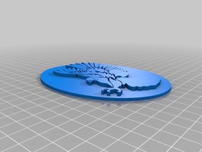 eagle 3d impresión 3d print model - Mito3D