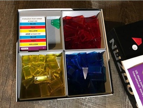 zendo Organizatör depolama kutuları oyunlar boardgame looney 3d print model - Mito3D