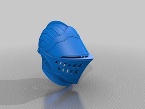 elite knight helm other armor cosplay dark souls fantasy helmet medieval 3d print model - Mito3D