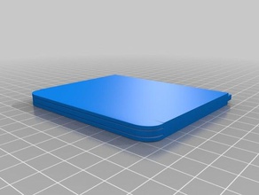 2 color coaster kitchen dining drinking gift 3d print model - Mito3D