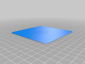 first layer bed leveling test 3d printing tests 3d print model - Mito3D