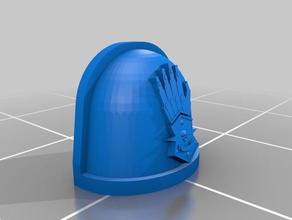 hand iron shoulder games 40k hands 3d print model - Mito3D