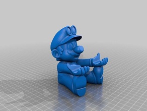 mario switch stand-remix cappy video Spiele 3d print model - Mito3D