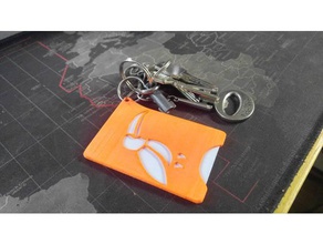 credit access card cover gadgets 3d print model - Mito3D