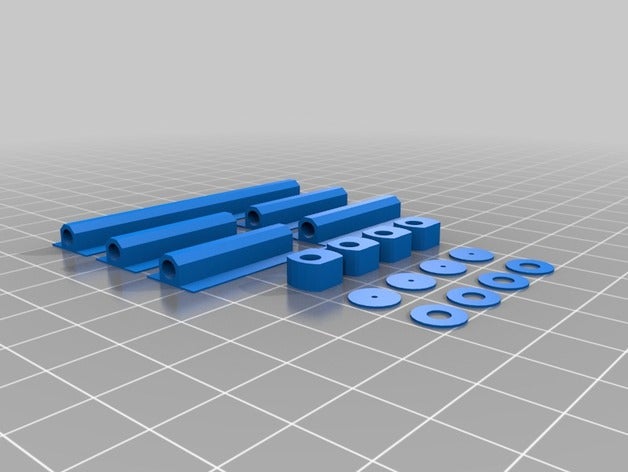 multiplex mini solious wing parts 3d printing 3D print model - Mito3D