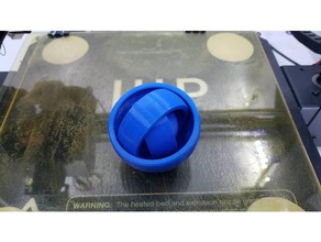 gyro ball - Spielzeug Spiel Zubehör Biologie zappeln figet Gyroskop 3d print model - Mito3D