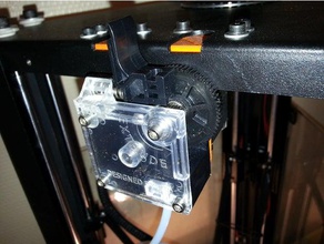 microdelta rielaborare il supporto versare extrudeur e3d titan la stampante parti 3d print model - Mito3D
