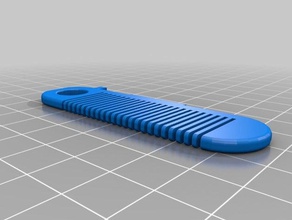 pocket comb v1 household supplies 3d print model - Mito3D
