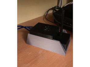homebridge stand eletrônica 3d print model - Mito3D
