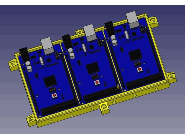 arduinomega marco x3 la electrónica arduino mega 2560 3D print model - Mito3D