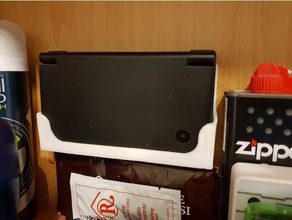 nintendo dsi wall holder 3d printing mount 3d print model - Mito3D