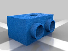 lego clutch other brick 3d print model - Mito3D