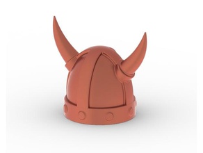 viking helmet soda bottle cap containers 3d print model - Mito3D