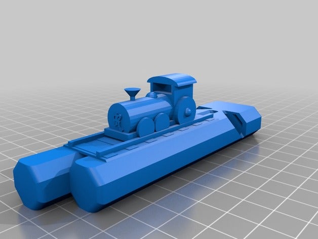 roycies Zug Pfeifen Spielzeug - Spiele angepasst 3D print model - Mito3D