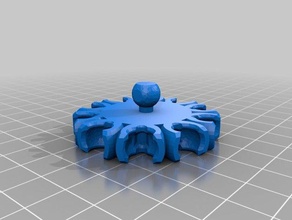 zucca spider busto facile stampare più colori arredamento 3d print model - Mito3D