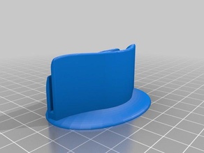 a4 paper holder stand base office 3d print model - Mito3D