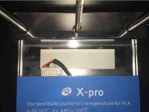 qidi xpro build-Platte stecken 3d Drucker Zubehör 3d print model - Mito3D