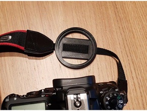 canon lens cover holder camera 3d print model - Mito3D