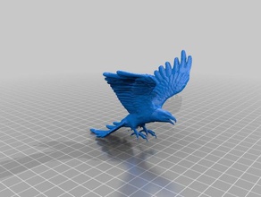 hawk modified 3d printing 3d print model - Mito3D