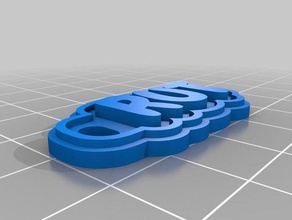 rut keychains customized 3d print model - Mito3D