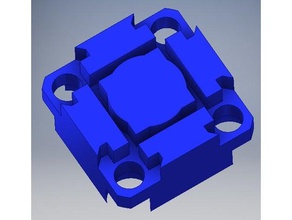 tampas de actobotics x-rail ftc robótica primeiro 3d print model - Mito3D