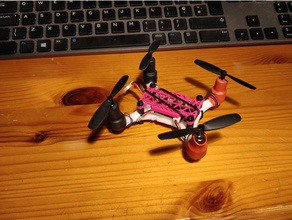 micro quad 90 hobby frame micro-quadcopter miniquad mini-quadcopter quadcopter Rahmen 3d print model - Mito3D